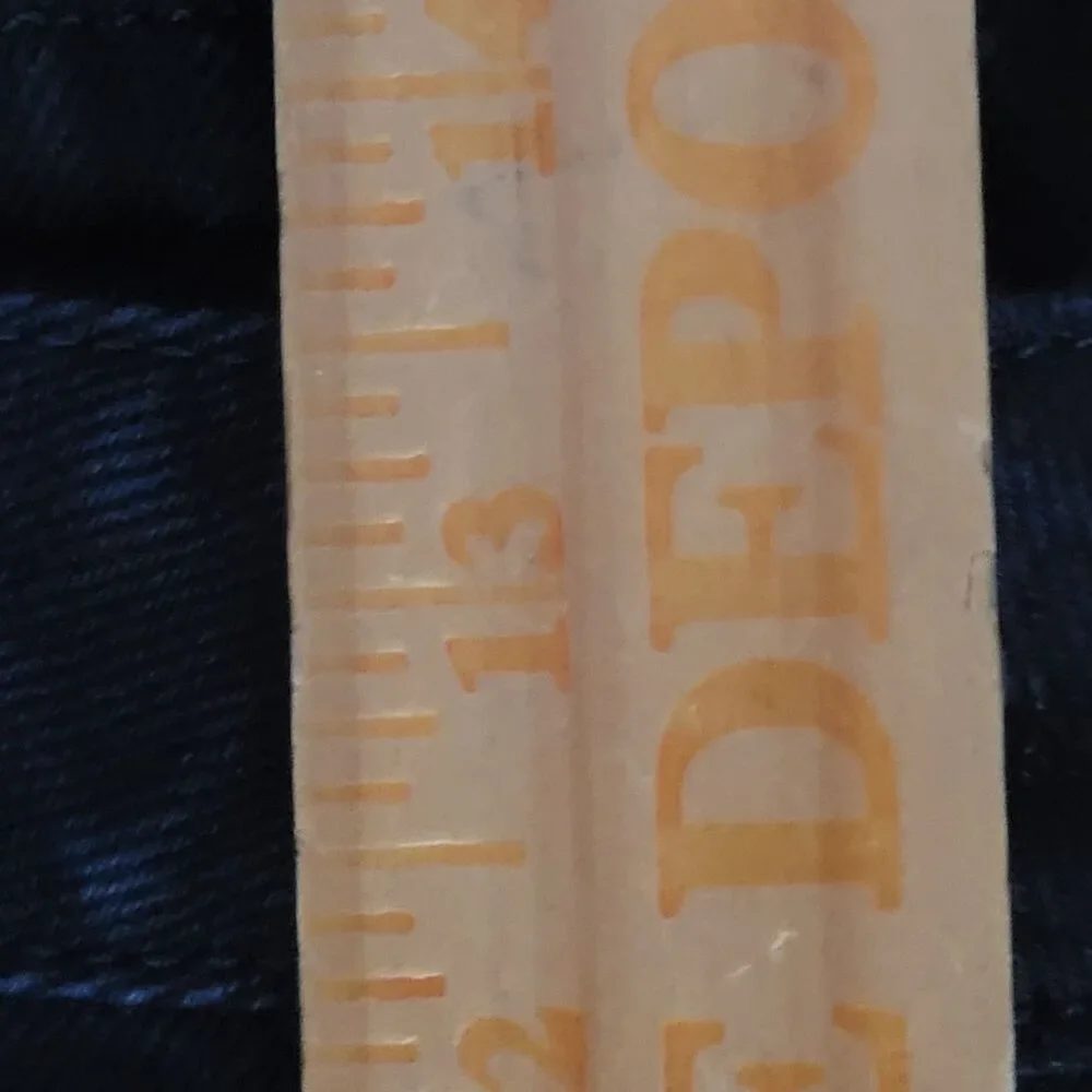 NWOT Adidas Adibreak Denim Two-In-One Jeans Womens 32 Black White Baggy Skater - Picture 10 of 16